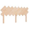 vidaXL sengeg&aelig;rde 159,5x3x80,5 cm massivt fyrretr&aelig;