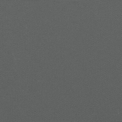 vidaXL sammenrullelig sidemarkise 140x600 cm antracitgrå