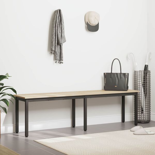 vidaXL b&aelig;nk Sonoma 160 x 35 x 45 cm Konstrueret tr&aelig;