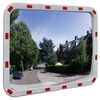 vidaXL konvekst trafikspejl rektangul&aelig;rt 60x80 cm med reflekser