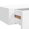 vidaXL v&aelig;ghylder med skuffer 2 stk. 60x23,5x10 cm MDF hvid
