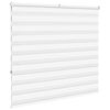 vidaXL zebragardin hvid 155x150 cm stofbredde 150,9 cm polyester