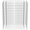 vidaXL gabion-h&oslash;jbed 90x50x100 cm galvaniseret st&aring;l