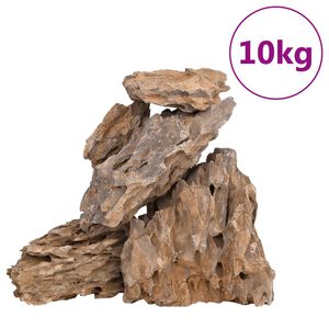 vidaXL dragesten 10 kg 10-30 cm blandede farver