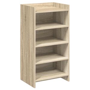 vidaXL Sko skab Sonoma-eg 48 x 36 x 92 cm Konstrueret tr&aelig;