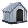 vidaXL hundehus 92x87x91 cm plastik gr&aring;