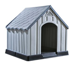 vidaXL hundehus 92x87x91 cm plastik gr&aring;