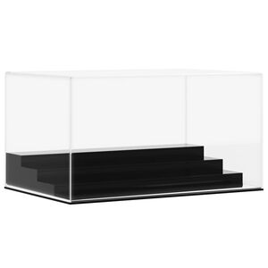 vidaXL montre 24x16x13 cm akryl transparent