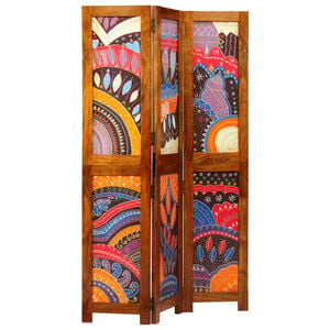 vidaXL Rumdeler Honningbrun 105 x 1,5 x 160 cm Massivt Akacietr&aelig;