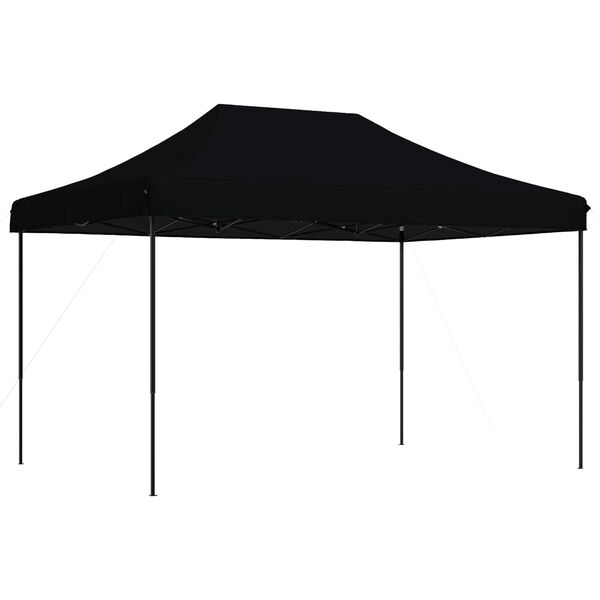 vidaXL Party Tent Sort 279 x 410 x 315 cm Oxford stof