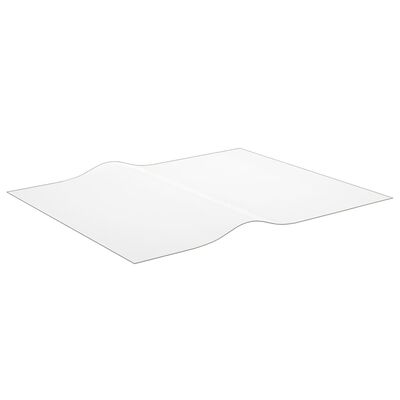 vidaXL bordbeskytter 100x90 cm 1,6 mm PVC mat