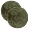 vidaXL Pudebetr&aelig;k 2 pcs HEERLEN Gr&oslash;n &Oslash; 40 cm PV Fleece