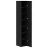 vidaXL Highboard 2 pcs Sort eg 30 x 42,5 x 185 cm