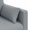 vidaXL Sofa Lysegr&aring; Samlede dimensioner: 139 x 78 x 80 cm (B x D x H)