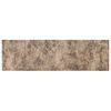 vidaXL K&oslash;kken t&aelig;ppe Brun beton 150 x 45 cm 100% polyamid Vaskbar