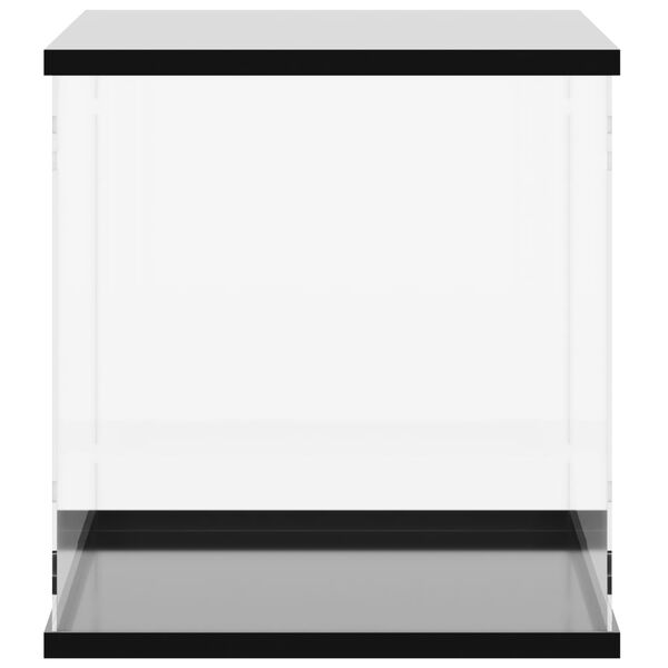 vidaXL displaykasse transparent 56x36x37 cm akryl