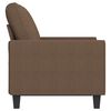 vidaXL 2-personers sofa 120 cm stof brun