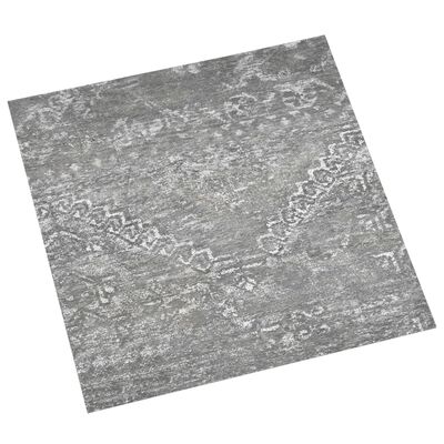 vidaXL selvklæbende gulvbrædder 55 stk. 5,11 m² PVC betongrå