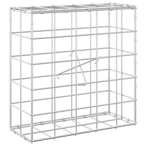 vidaXL Gabion med 5 mm tr&aring;d og 10x10 cm net 50x20x50 cm