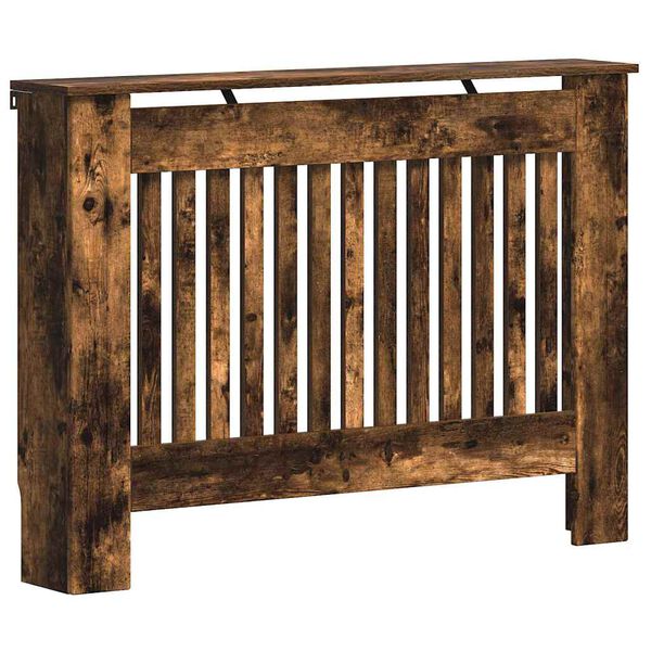 vidaXL Radiatorcover R&oslash;get eg 112 x 19 x 81,5 cm Konstrueret tr&aelig;