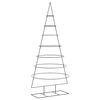 vidaXL dekorationstr&aelig; 210 cm metal sort