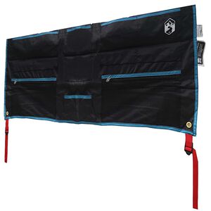 vidaXL Opbevaringspose med opbevaring Sort og Bl&aring; 98 x 47 cm oxford
