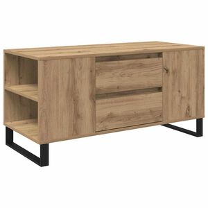 vidaXL Sofabord Artisan Egetr&aelig; 102 x 44,5 x 50 cm Konstrueret tr&aelig;