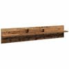 vidaXL V&aelig;gmonteret Jakkeholder Gammelt tr&aelig; 100 x 10,5 x 18 cm