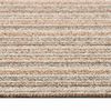 vidaXL T&aelig;ppe 20 pcs Stribet beige 50 x 50 cm 100% Polypropylen