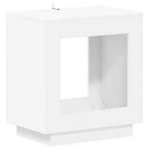 vidaXL Sidebord Hvid 60 x 40 x 65 cm Konstrueret tr&aelig;