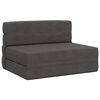 vidaXL Samlebar Sofa Seng M&oslash;rkegr&aring; 70 x 72 x 60 cm Stof