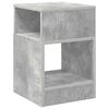 vidaXL Endebord Beton Gr&aring; 30,5 x 30 x 45 cm Konstrueret tr&aelig;