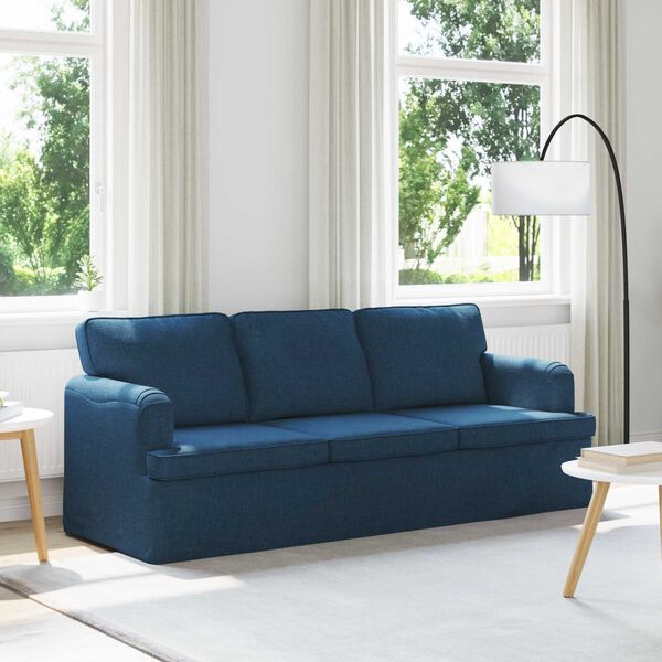 vidaXL Sofa Bl&aring; Samlede dimensioner: 201 x 80 x 85 cm (B x D x H)
