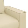 vidaXL Sofa Creme 99 x 78 x 84 cm Stof