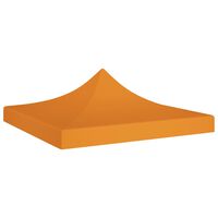 vidaXL tag til festtelt 3x3 m 270 g/m² orange