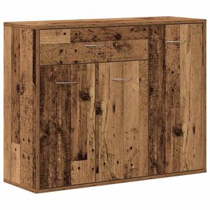 vidaXL sk&aelig;nk 88x30x70 cm konstrueret tr&aelig; gammelt tr&aelig;-look