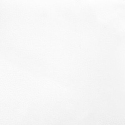vidaXL sengegavl med kanter 83x16x78/88 cm kunstlæder hvid