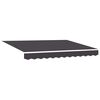 vidaXL Reservedug til markise Antracit 280 x 195 cm Polyester
