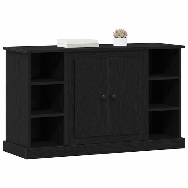 vidaXL Sideboard Sort eg 100 x 35,5 x 60 cm Konstrueret tr&aelig;