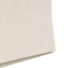 vidaXL Spisestole med hjul 2 pcs Beige 57 x 67 x 95 cm Linned