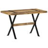 vidaXL spisebord 120x60x76 cm ru mangotr&aelig;