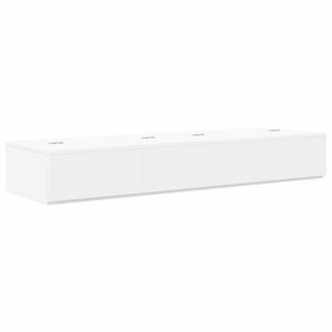 vidaXL Studiobord Hvid 152 x 40 x 19,5 cm Konstrueret tr&aelig;