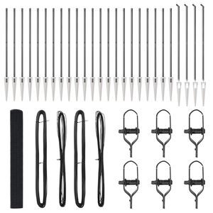 vidaXL Hegnsp&aelig;l Gr&aring; 50 x 1,2 m (19 x 19 mm net) St&aring;l og PVC