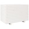 vidaXL plantekasse 70x40x49,5 cm massivt fyrretr&aelig; hvid
