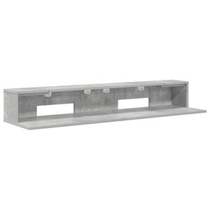 vidaXL Studiobord Betongr&aring; 152 x 36 x 19,5 cm Konstrueret tr&aelig;