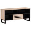 vidaXL tv-bord 100x34x46 cm massivt mangotr&aelig;