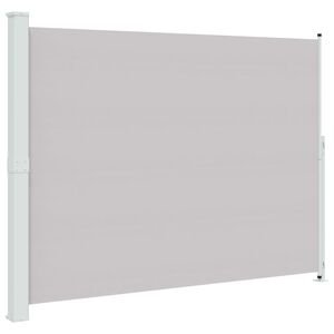 vidaXL sammenrullelig sidemarkise til terrassen 220x314 cm gr&aring;