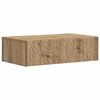 vidaXL V&aelig;gh&aelig;ngt Sideskab 59 x 34,5 x 17 cm Konstrueret tr&aelig; Artisan-eg