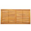 vidaXL Bordplade Olie Naturlig 110 x 55 x 2 cm Massivt Akacietr&aelig;