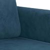 vidaXL 3-personers sofa 180 cm velour bl&aring;